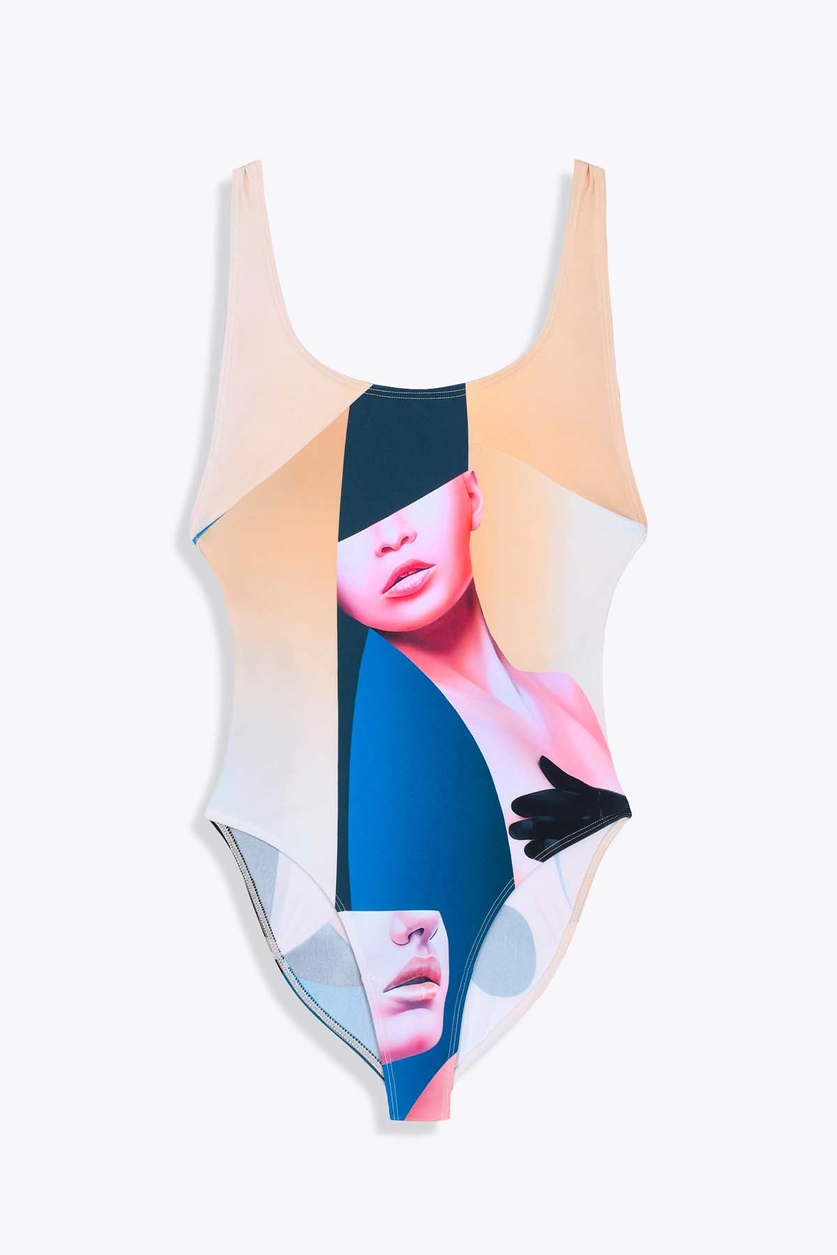 MAILLOT DE BAIN FEMME GALERIE 75 LES AMAZONES ÉCHANCRÉ DOS