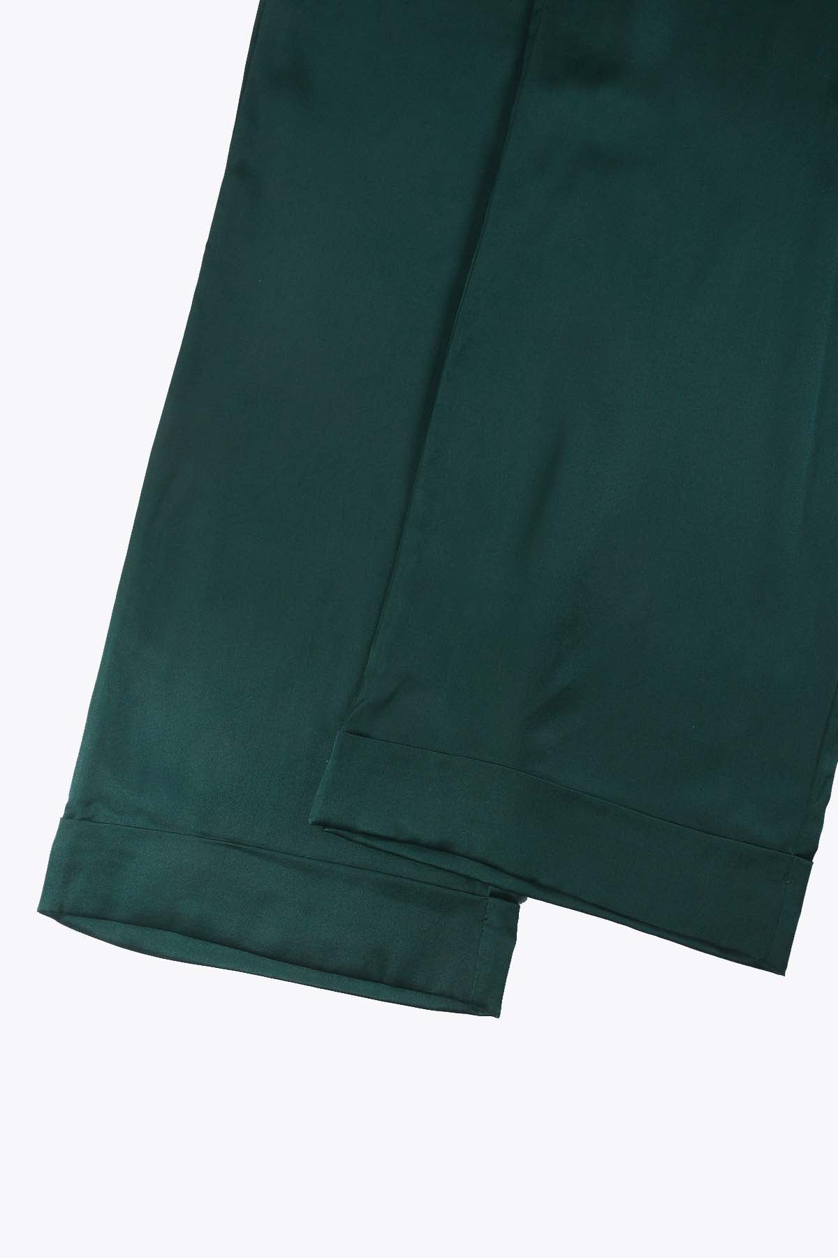OURLETS G75 PANTALON FEMME SOIE VERT ROYAL 