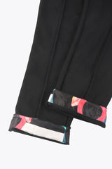 Ourlets Pantalon homme classique avec revers imprimé de l'Œuvre “Art Déco” de Skio x Galerie75 