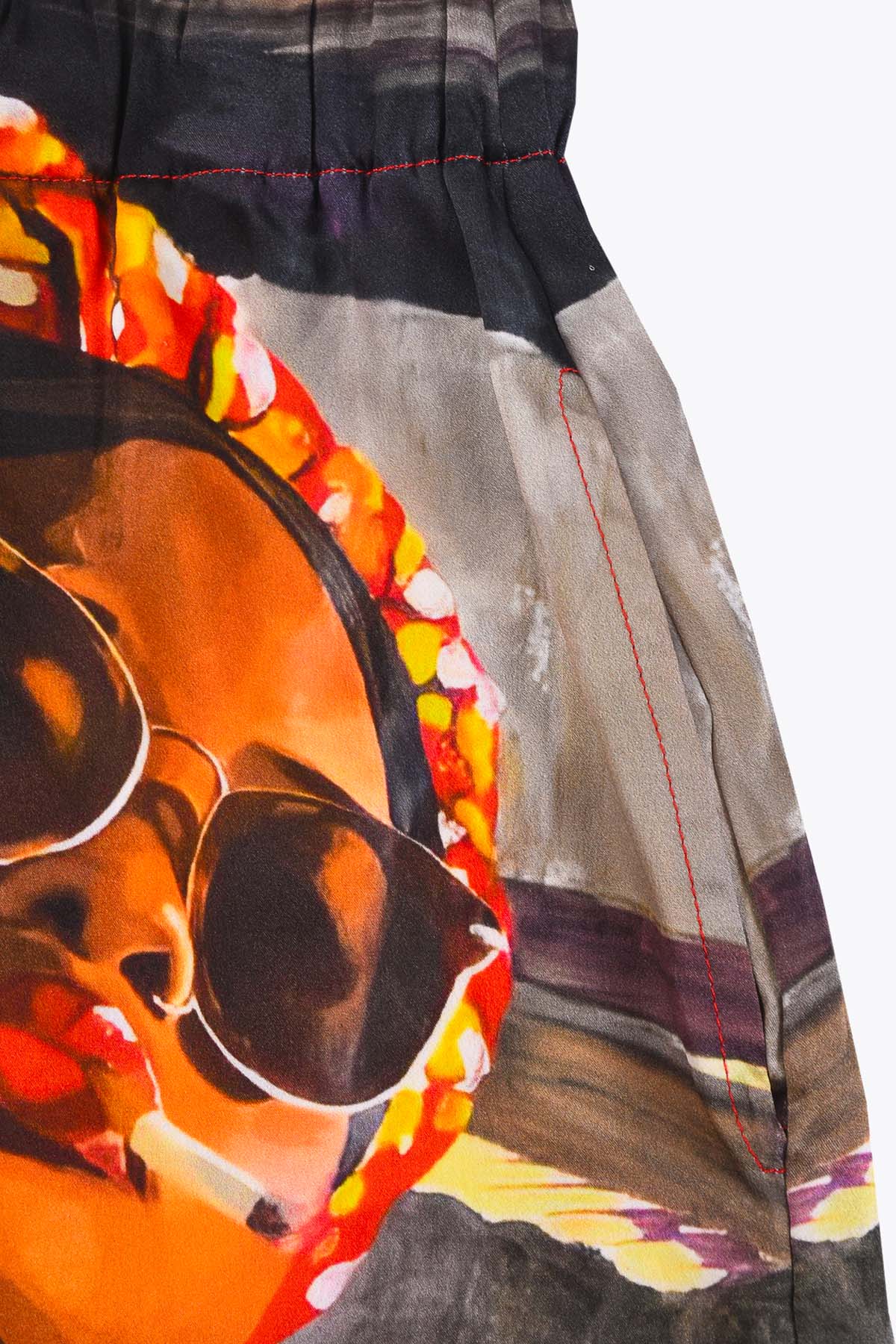 POCHE SHORT FEMME SATIN DE SOIE GALERIE 75 "DIVA LA KOUR"