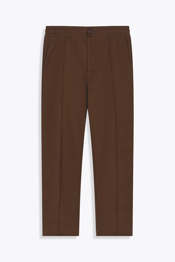Pantalon homme marron Galerie 75 avec Œuvre “Les Amazones” de Skio
