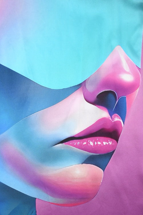 KIMONO SOIE FEMME GUERRIERE