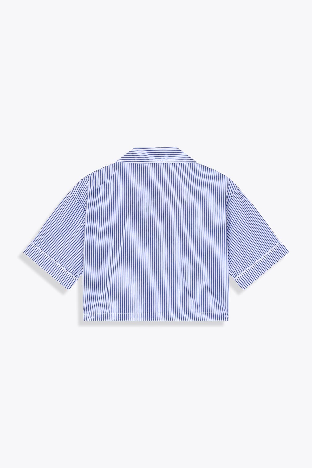 Pyjama chemise bleu dos galerie 75 