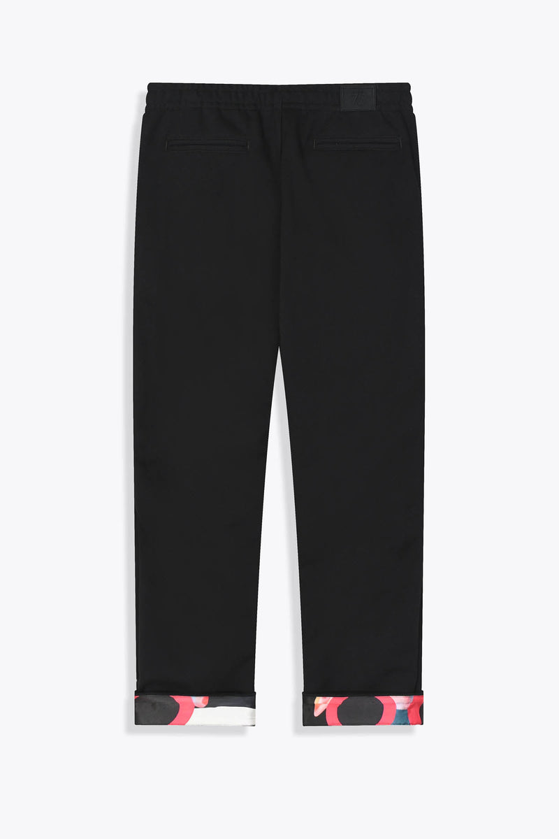 Revers dos Pantalon homme classique avec revers imprimé de l'Œuvre “Art Déco” de Skio x Galerie75 