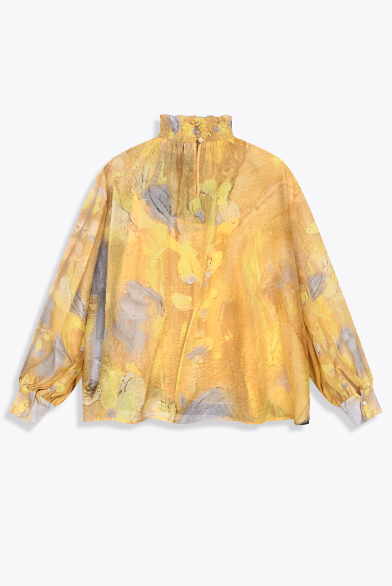 THE PROMESSES SILK BLOUSE