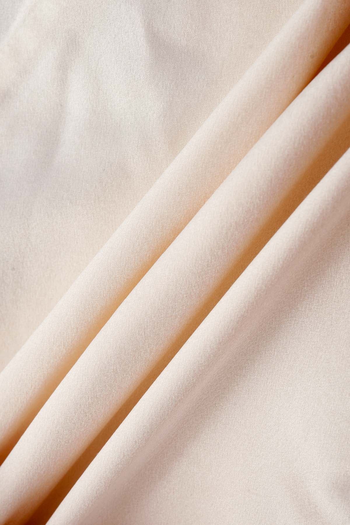 SOIE Short femme G75 en Satin de Soie blanc cassé