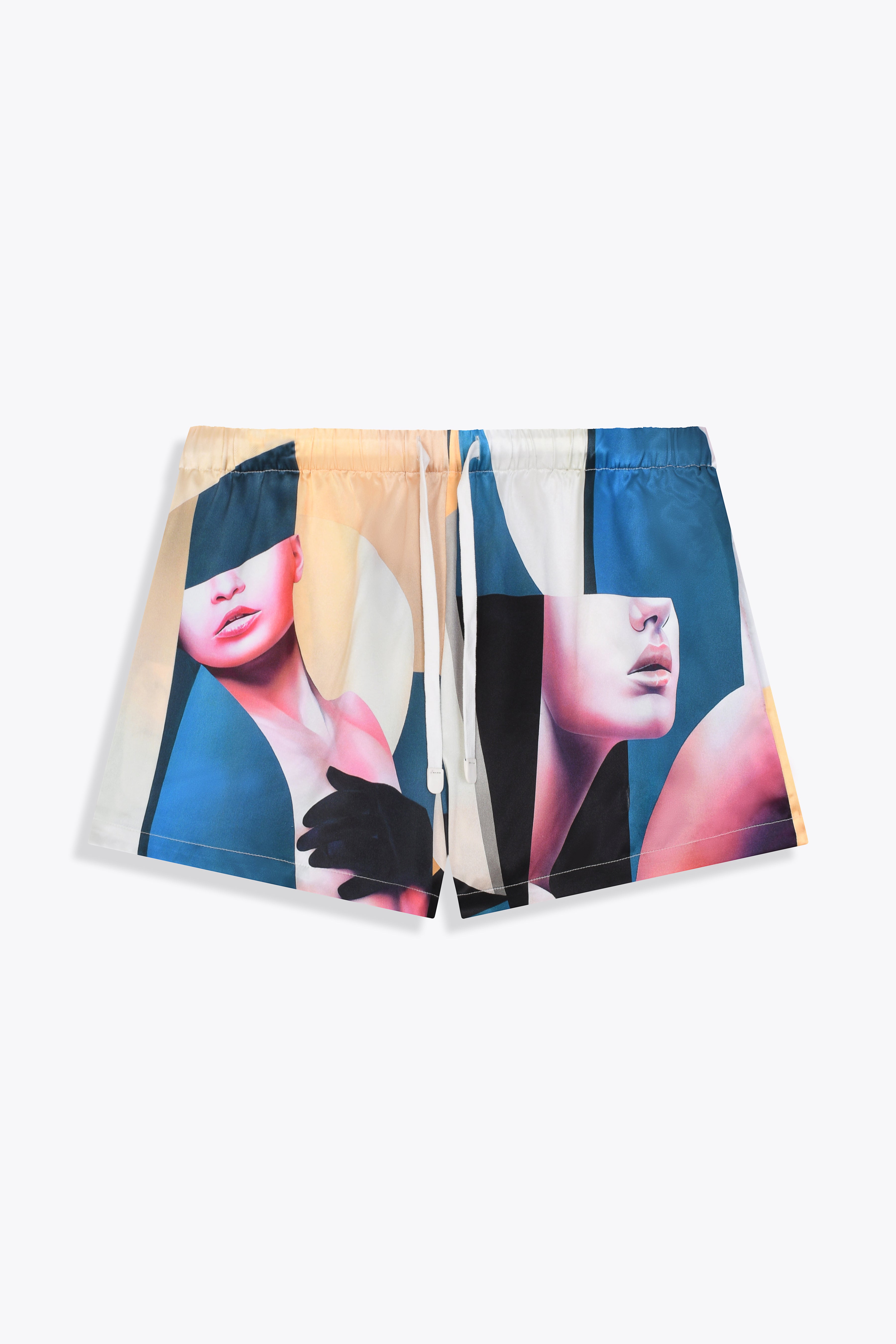 Short soie femme "Les Amazones" by Skio x Galerie 75