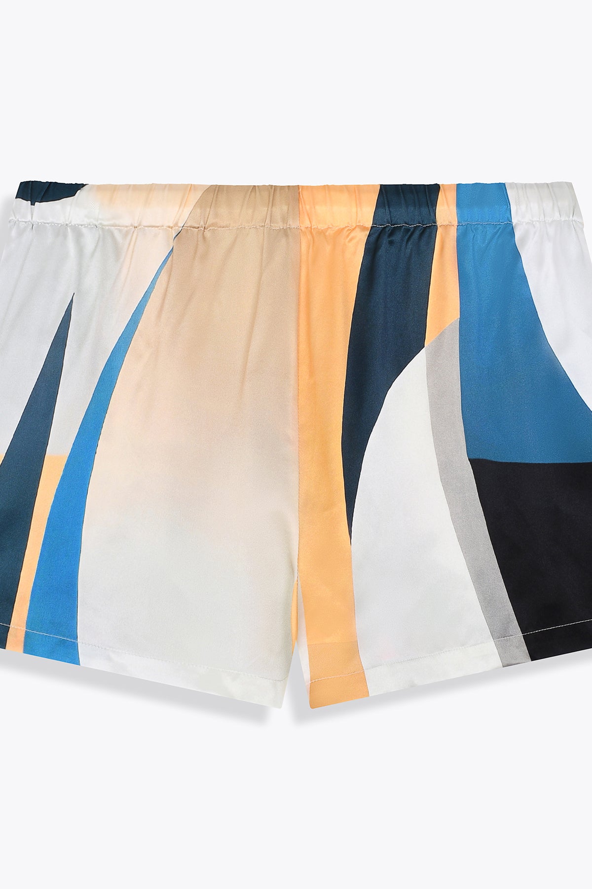 Short soie femme "Les Amazones" by Skio x Galerie 75 détail dos