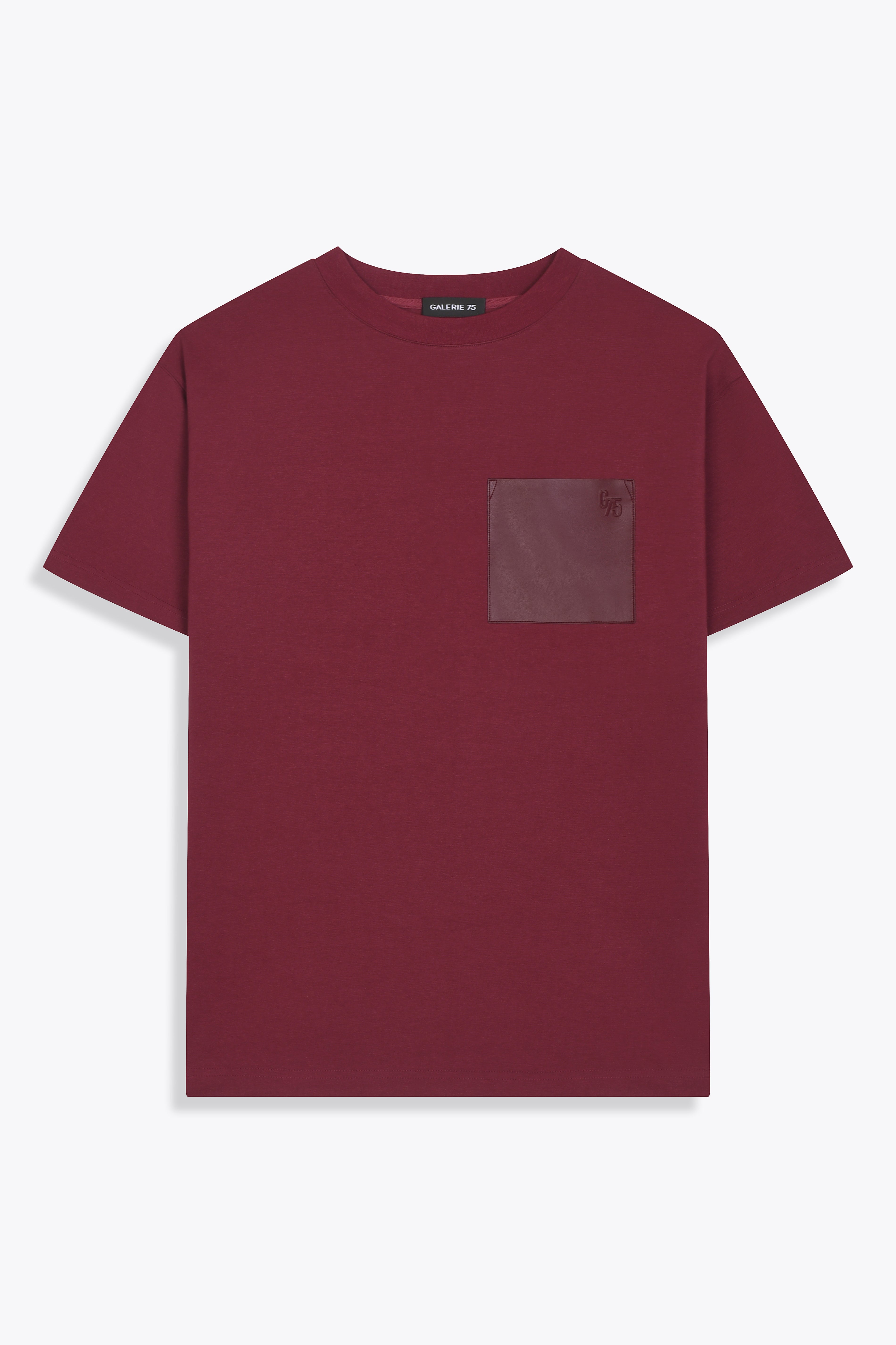 T-Shirt Homme Bordeaux "Skating Desires"