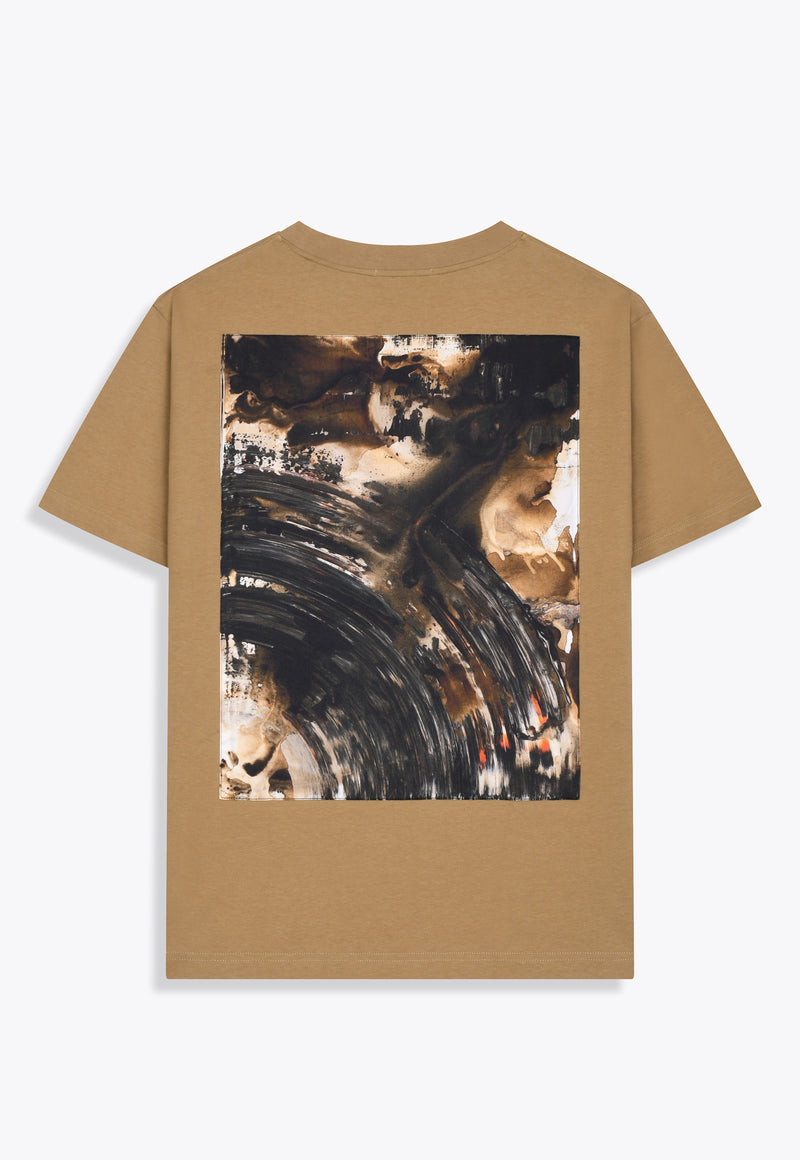 T-Shirt Homme Camel "Broux de noix"