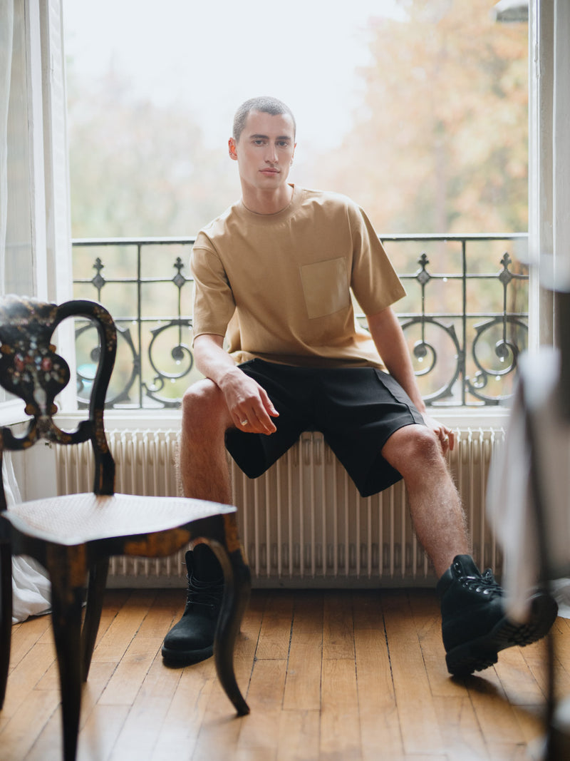 T-Shirt Homme Camel "Broux de noix"