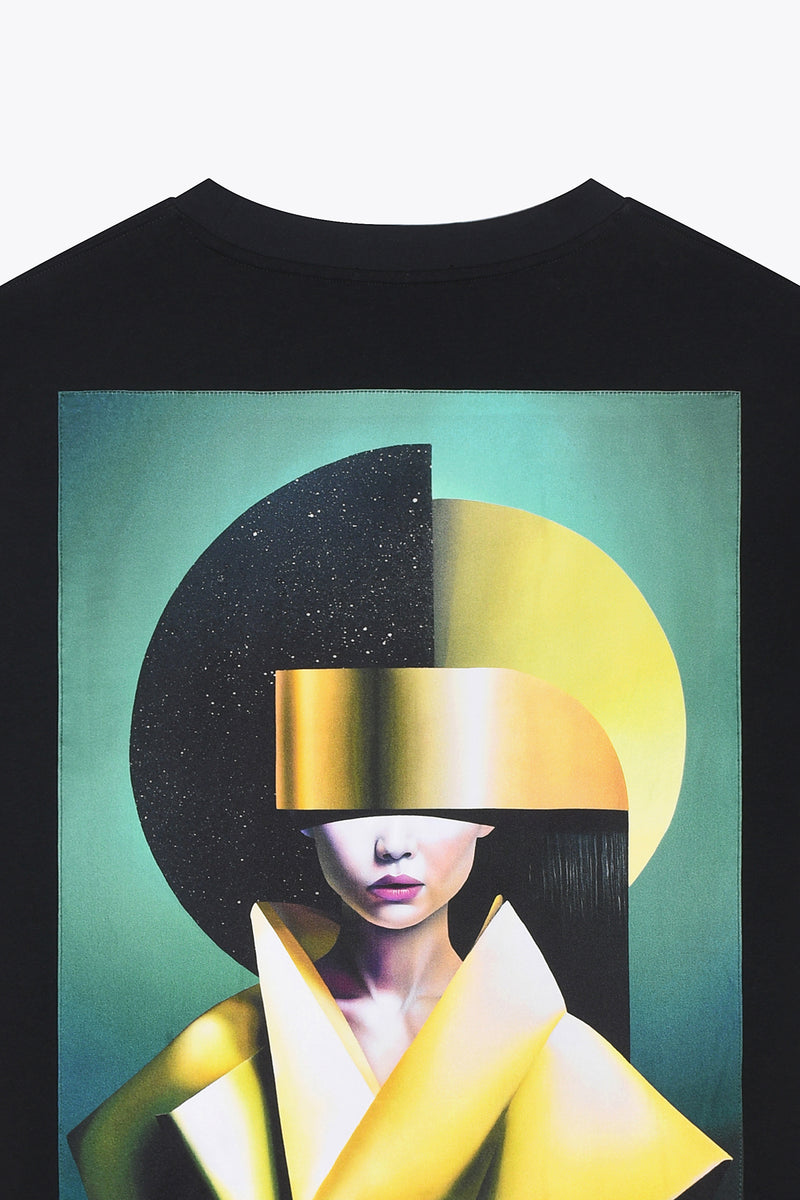 T-shirt Homme Noir "Asian Spleen"