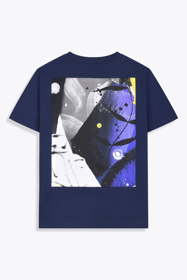T-shirt Homme bleu "PLMPSST #5"