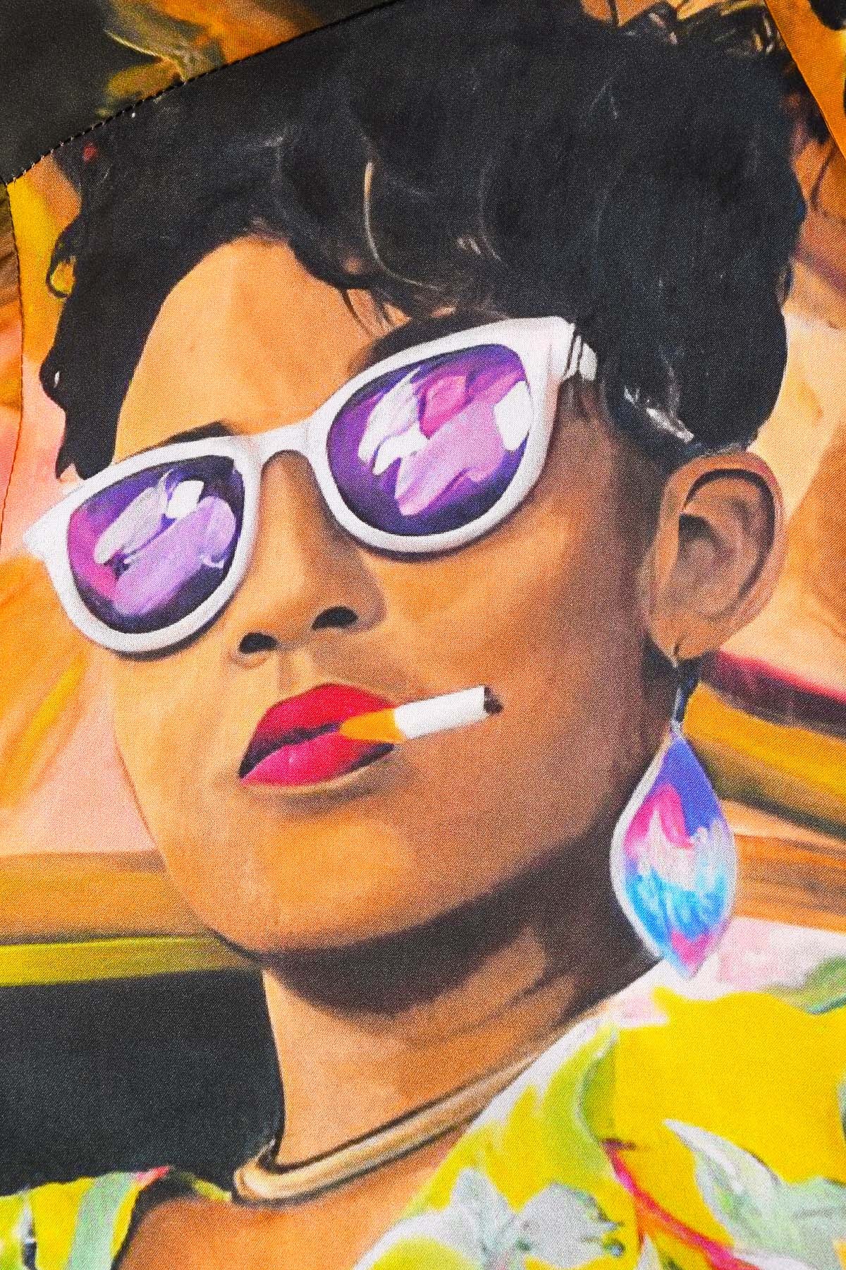 VISUEL CHEMISE FEMME SOIE GALERIE 75 "EMBASSADA" MANCHES LONGUES 