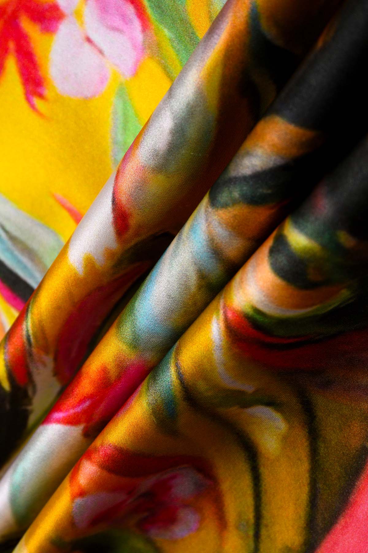 ZOOM CHEMISE FEMME SOIE GALERIE 75 "EMBASSADA" MANCHES LONGUES 