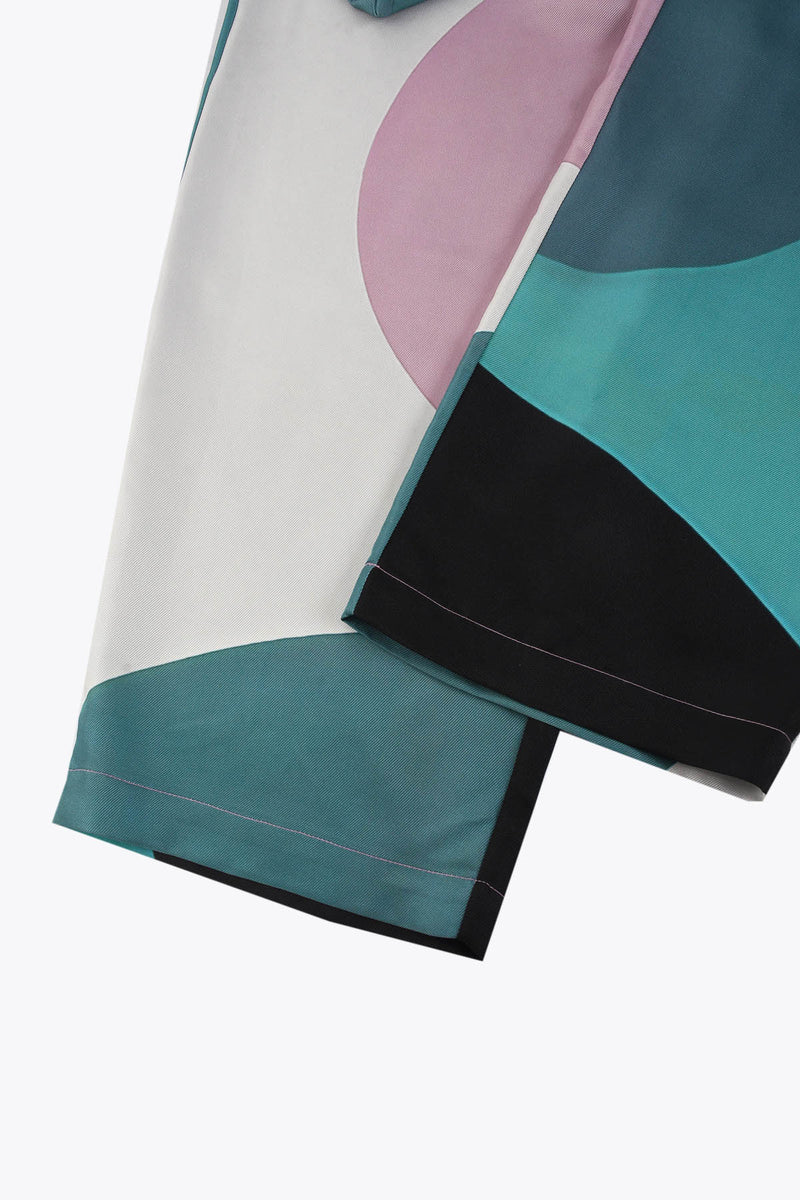 Zoom bas Pantalon en soie Homme Œuvre “Art Déco” de Skio x Galerie 75