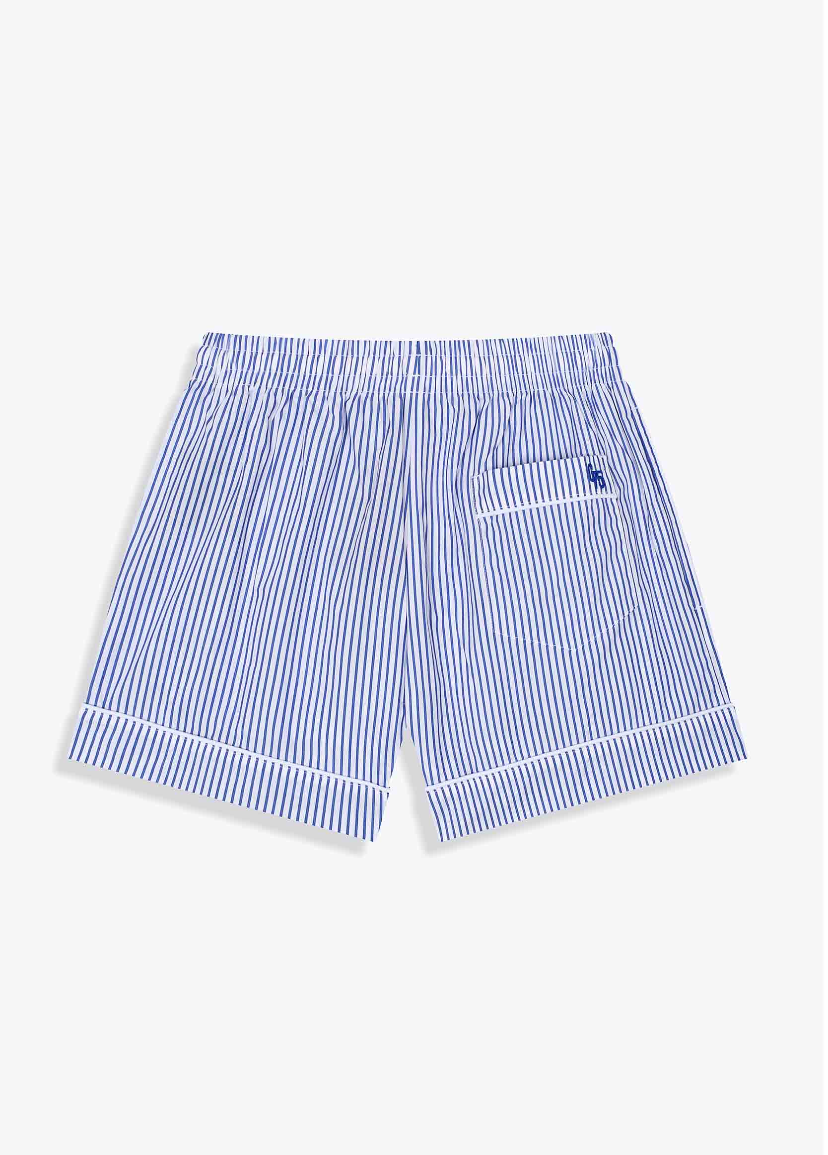 ENSEMBLE FEMME CHEMISE SHORT BLEU G75 CLOPE AU MUSEAU BLEU