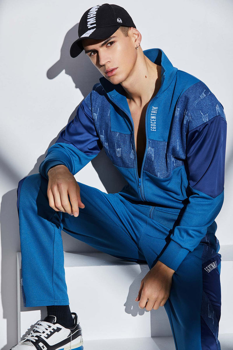 EGO BLUE LOVERS TRACKSUIT JACKET