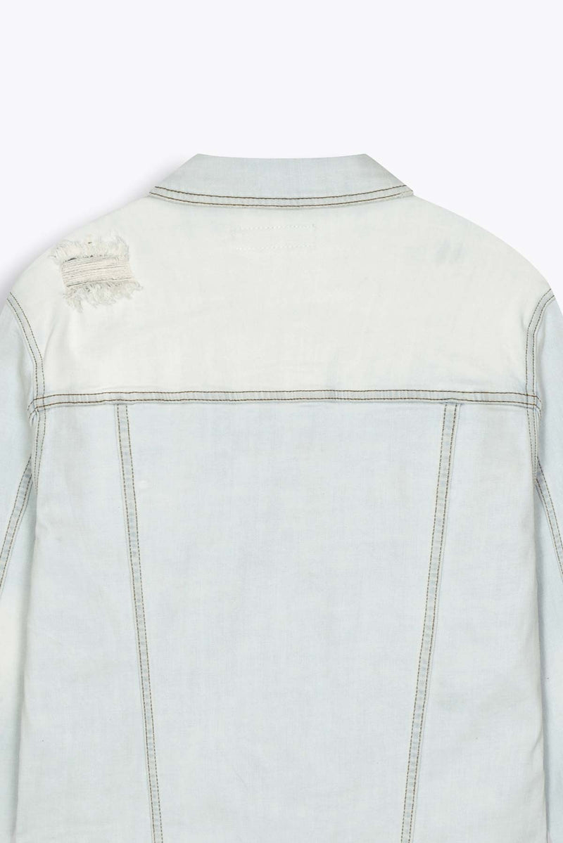 EGO DENIM JACKET LIGHT BLUE