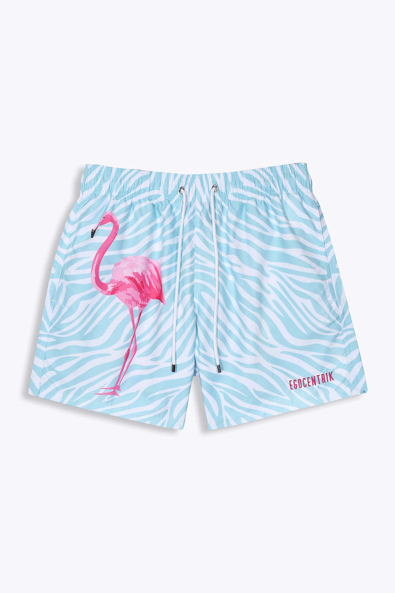 MIAMI FLAMINGO SWIM SHORT