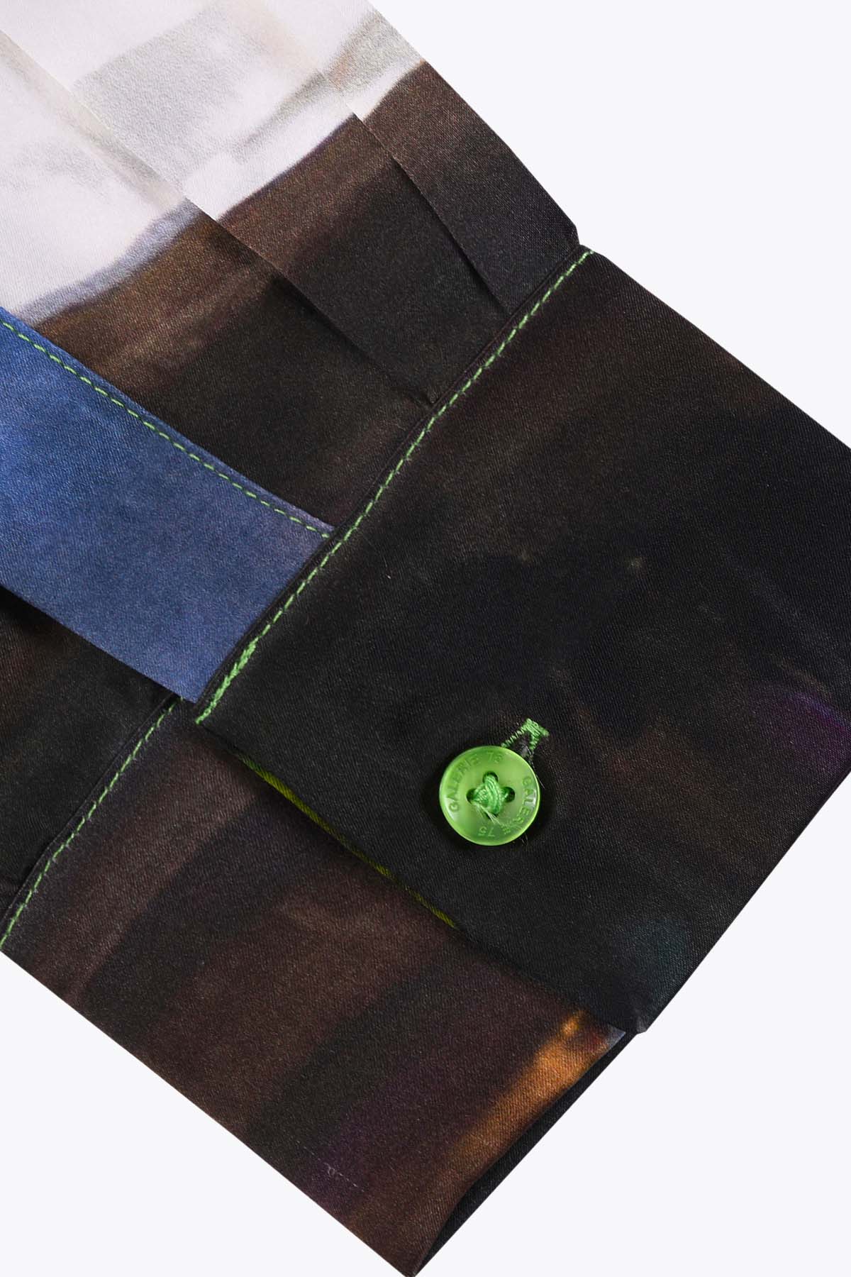 manches CHEMISE SOIE FEMME GALERIE 75 "CLOPE AU MUSEAU" MANCHE LONGUES