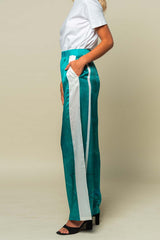 SMOKE BREAK SILK PANTS