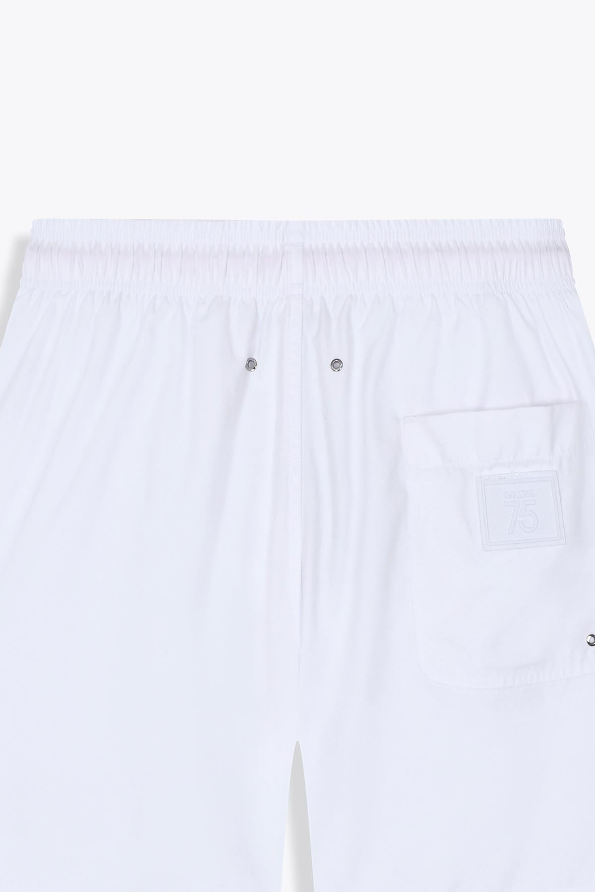 short de bain blanc détail dos galerie 75