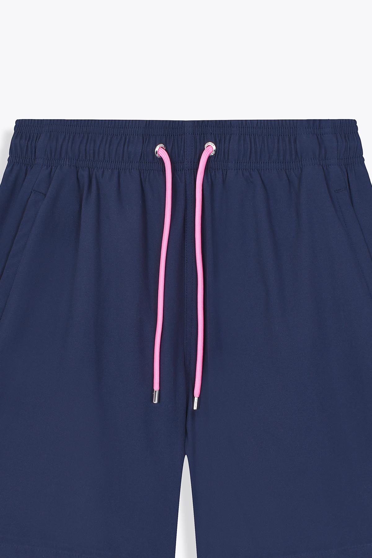 short de bain navy cordons devant galerie 75