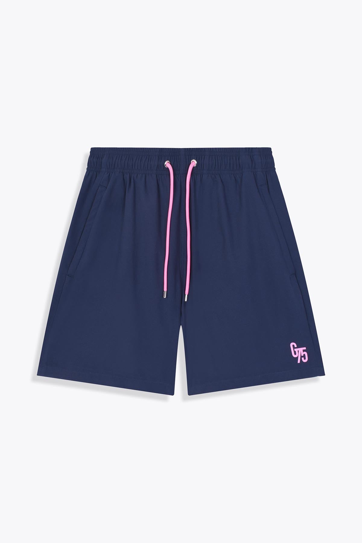 short de bain navy detail devant galerie 75