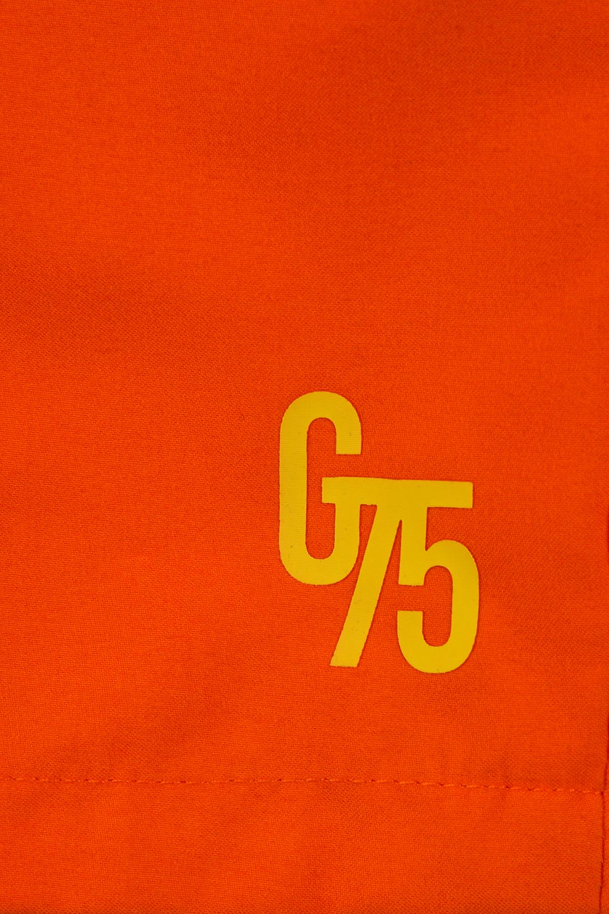 short de bain orange matiere galerie 75