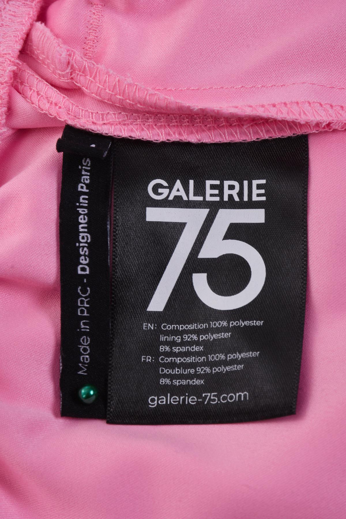 short de bain rose composition galerie 75