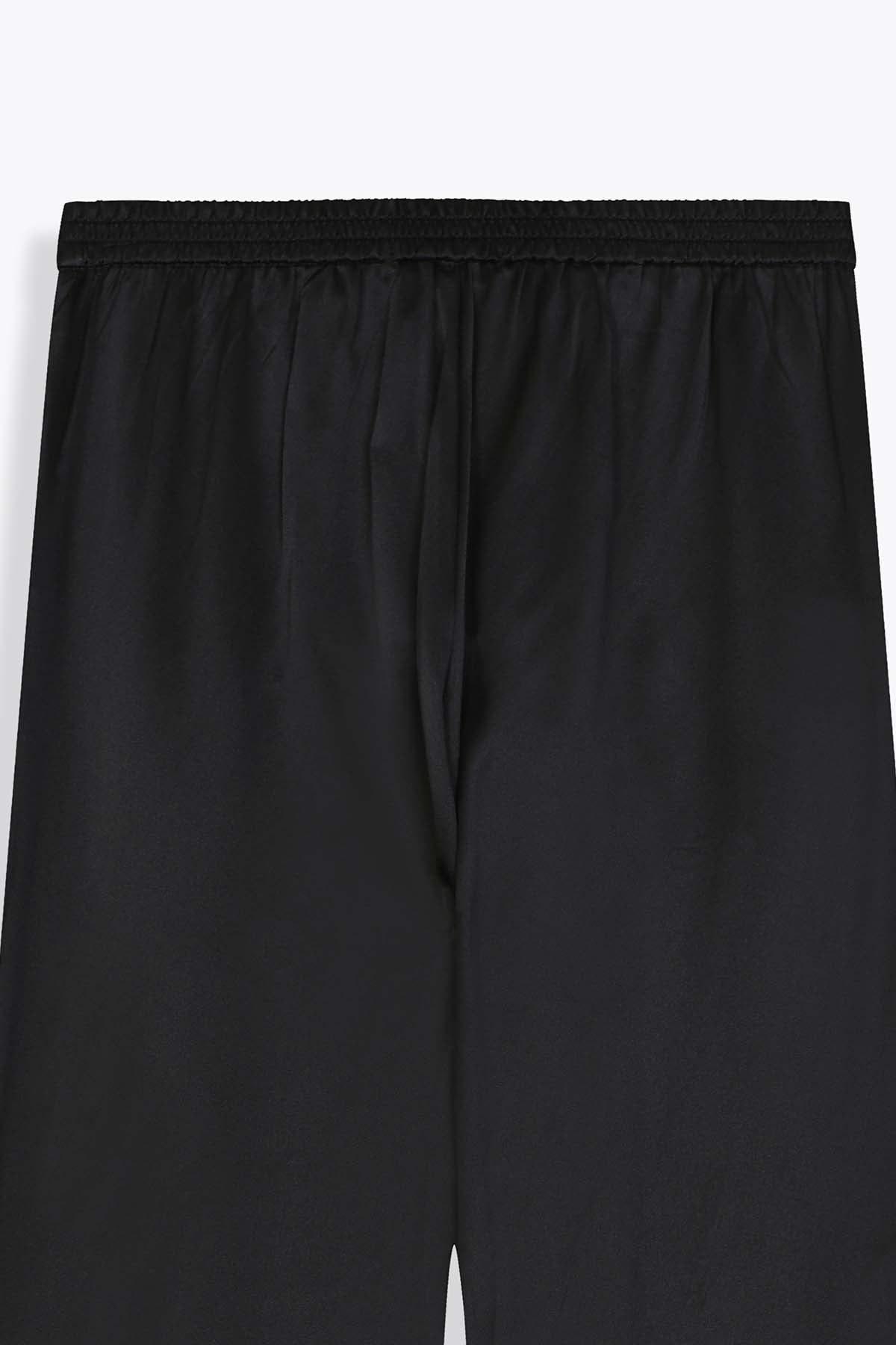 taille G75 pantalon soie femme noir élégant 