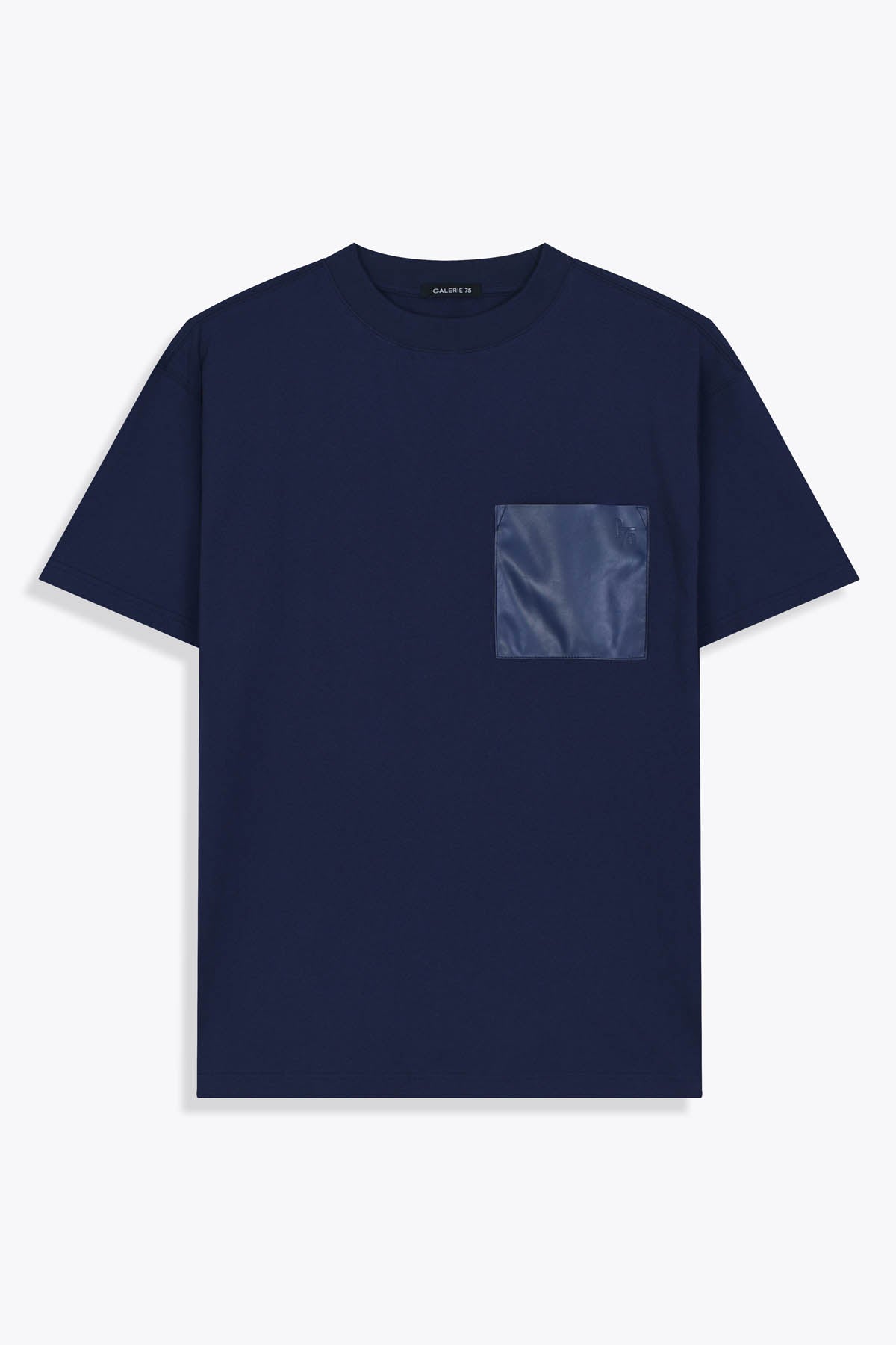tshirt oversized devant navy galerie 75 skio
