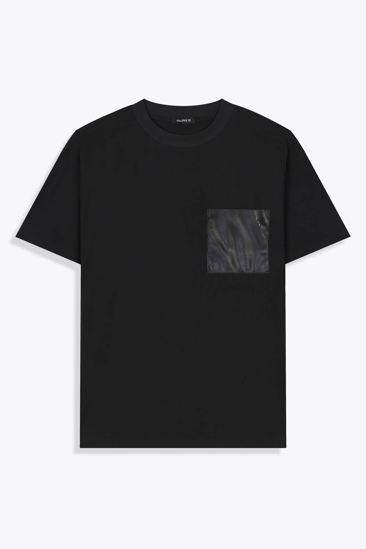 tshirt oversized devant noir galerie 75 