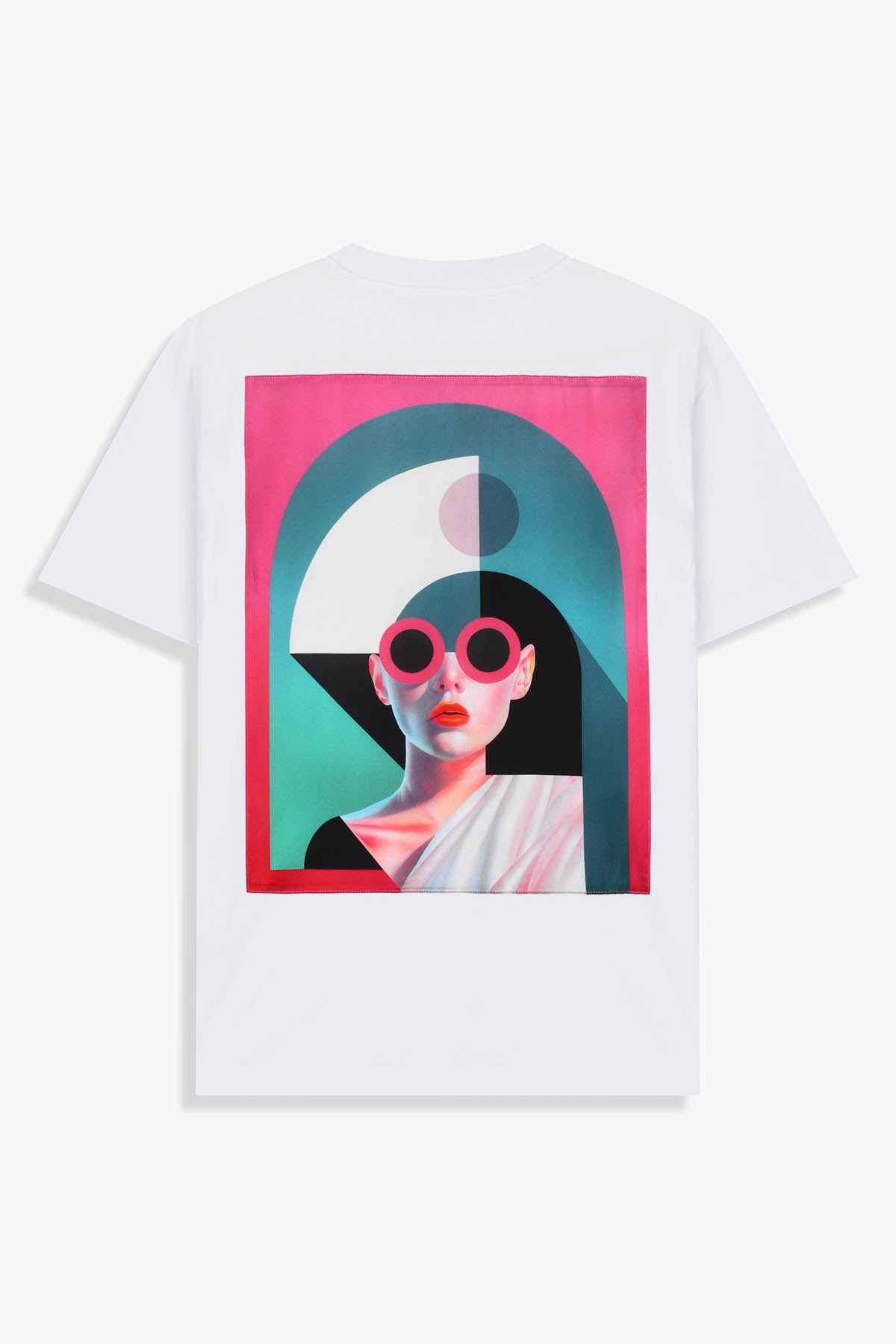 tshirt oversized dos blanc art Deco galerie 75
