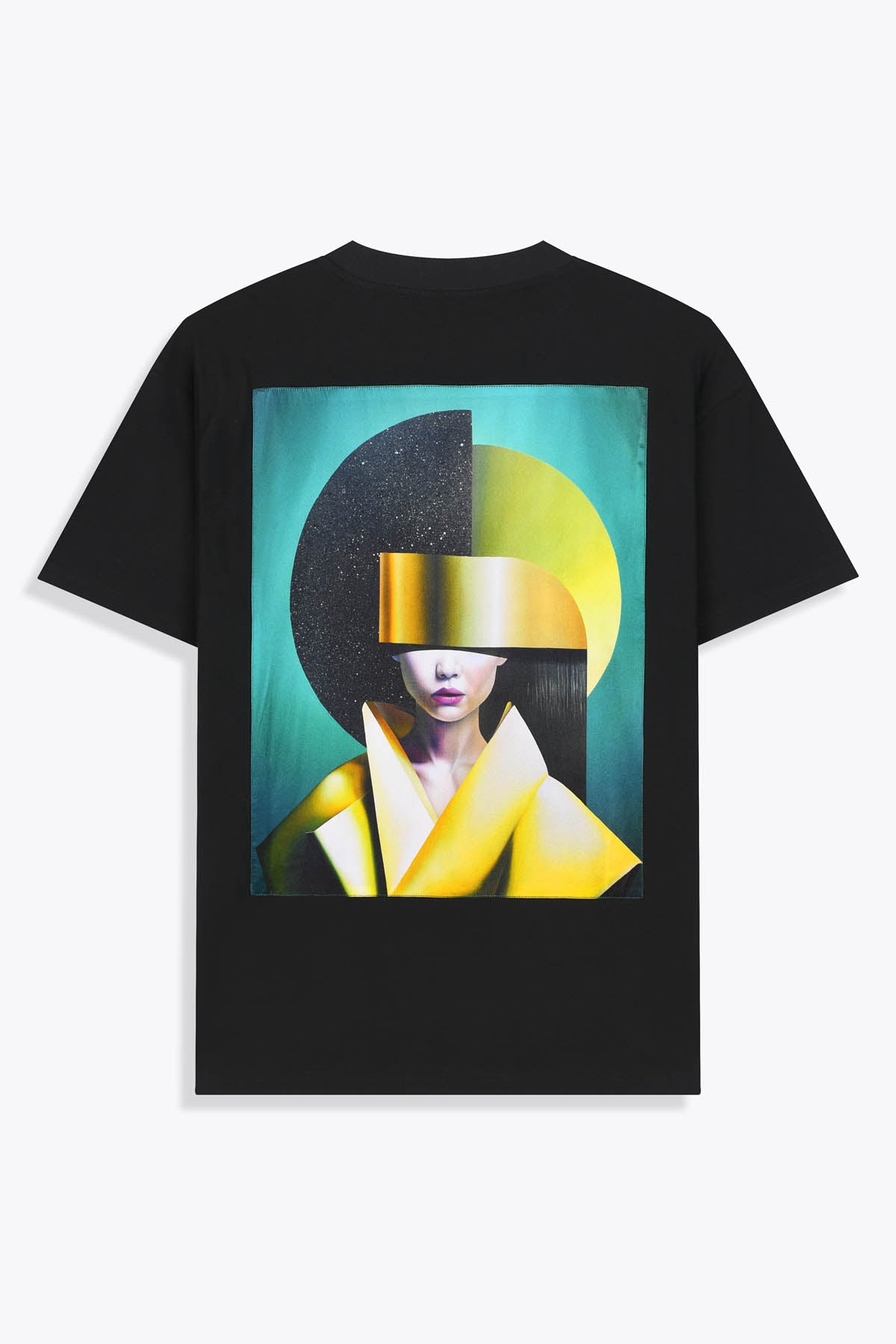 tshirt oversized dos noir galerie 75 