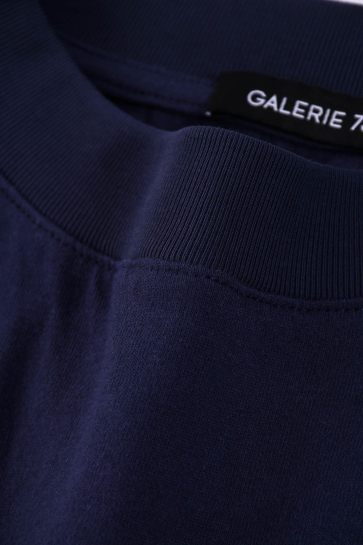 tshirt oversized navy col galerie 75 skio