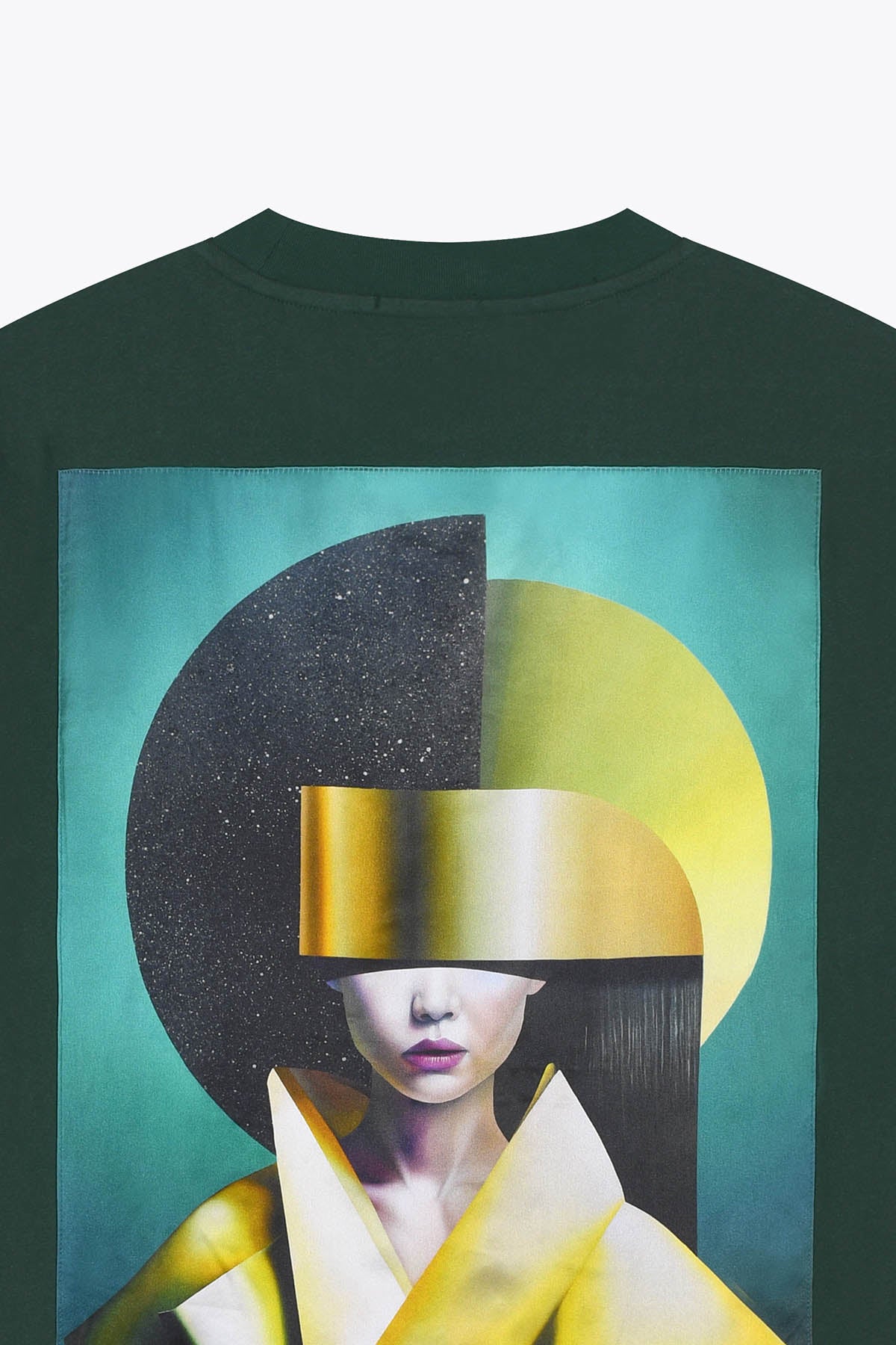 tshirt oversized vert detail galerie 75 skio