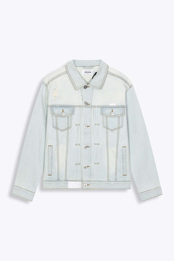 EGO DENIM JACKET LIGHT BLUE