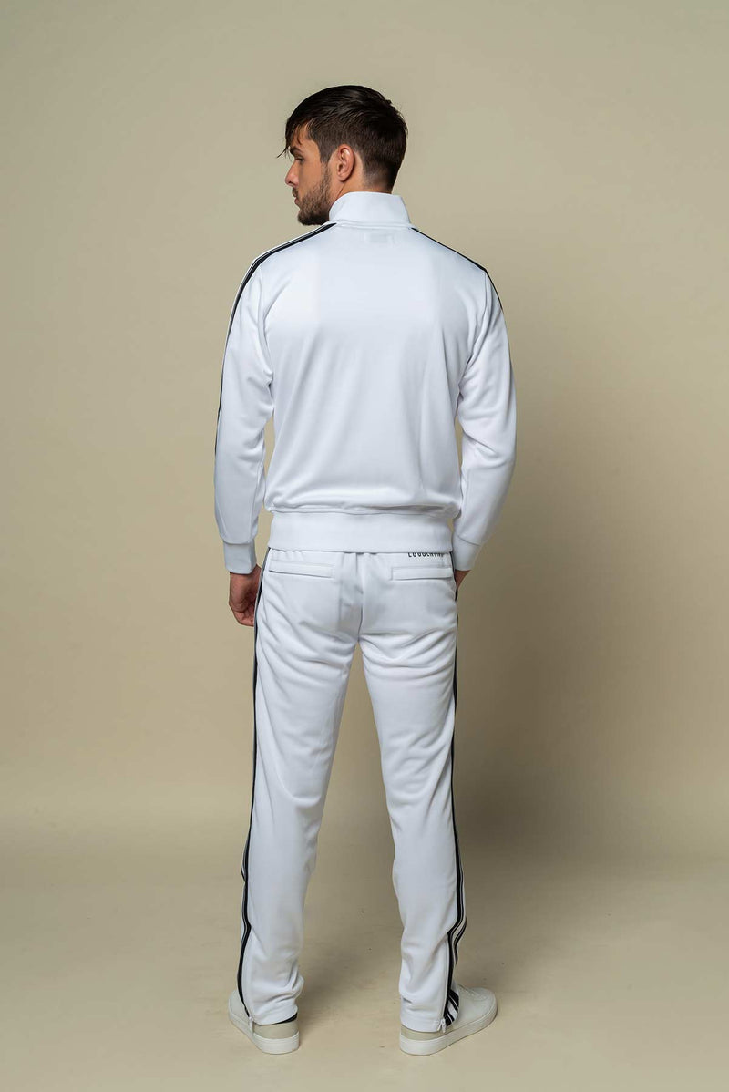 EGO WHITE TRACKSUIT JACKET