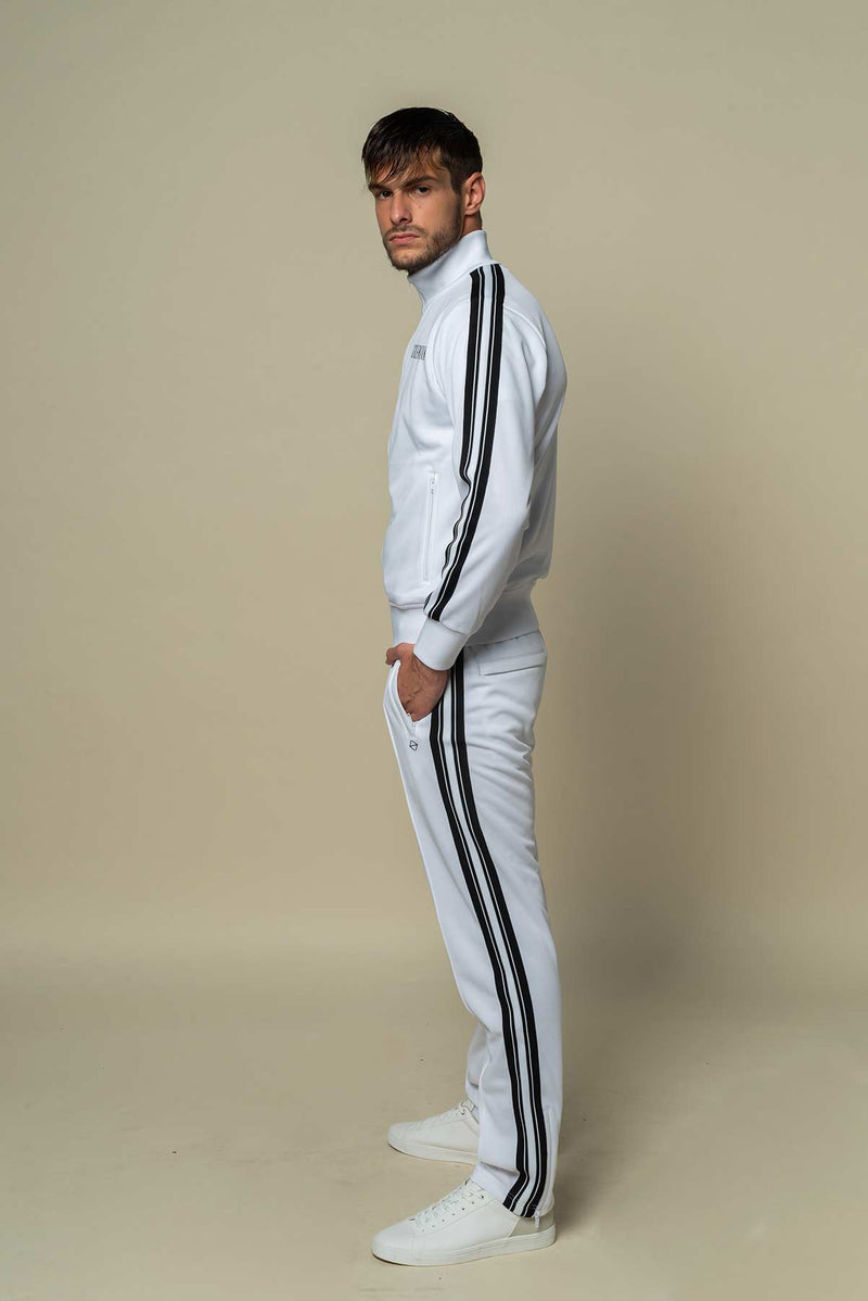 EGO WHITE TRACKSUIT JACKET