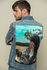 FIGHT FOR TERRITORY DENIM JACKET