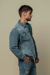 FIGHT FOR TERRITORY DENIM JACKET