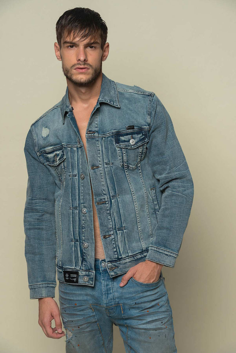 FIGHT FOR TERRITORY DENIM JACKET