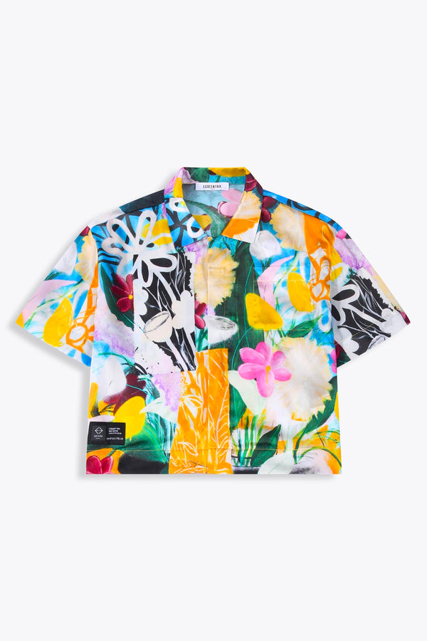 LE BOUQUET FINAL SHORT SLEEVE SILK SHIRT