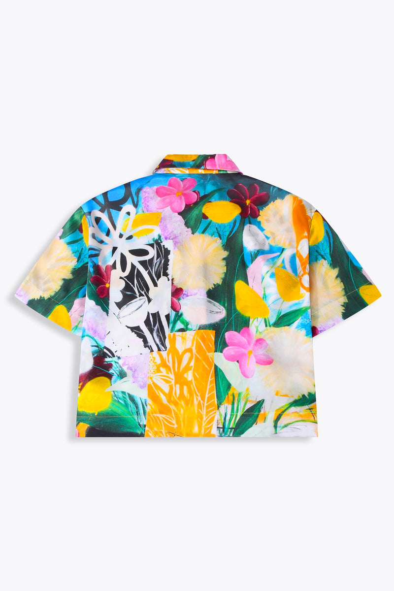 LE BOUQUET FINAL SHORT SLEEVE SILK SHIRT