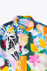 LE BOUQUET FINAL SHORT SLEEVE SILK SHIRT