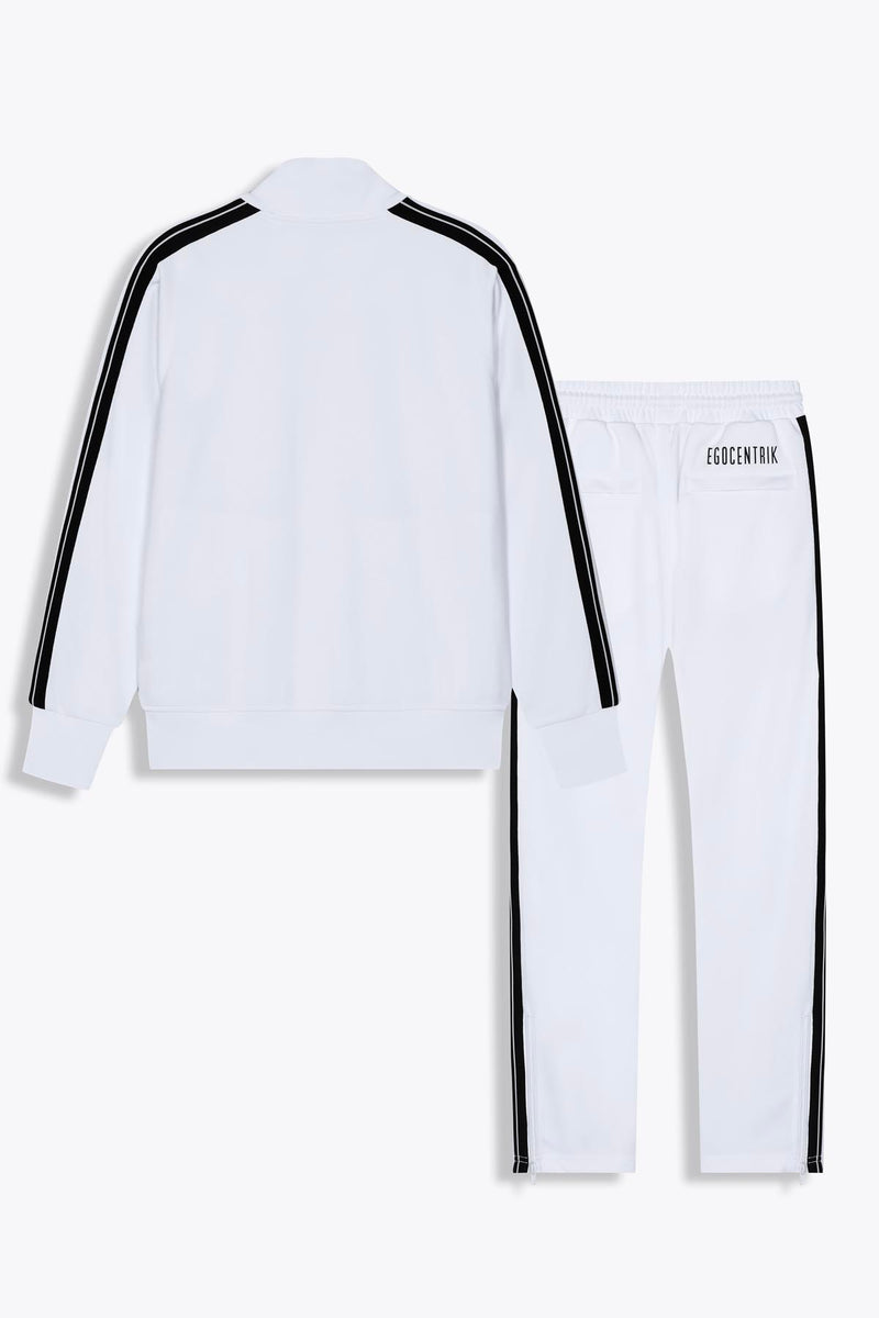 EGO WHITE TRACKSUIT JACKET