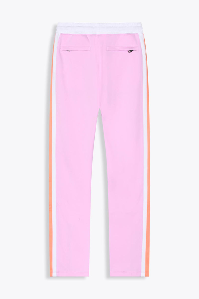 l'arriere du pantalon de survetement rose