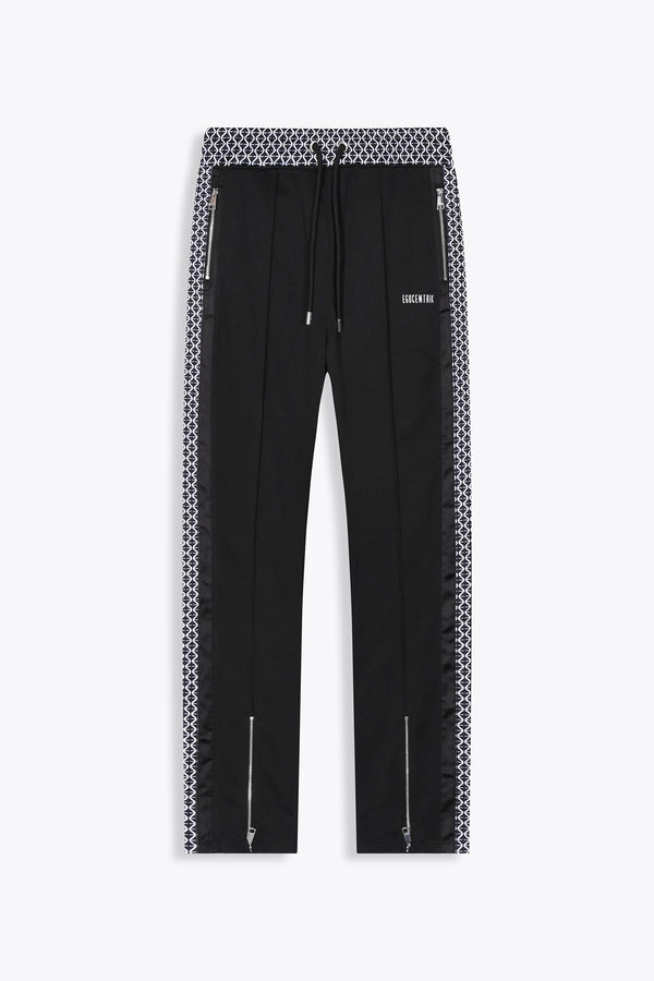 pantalon de survetement tri-matiere noir